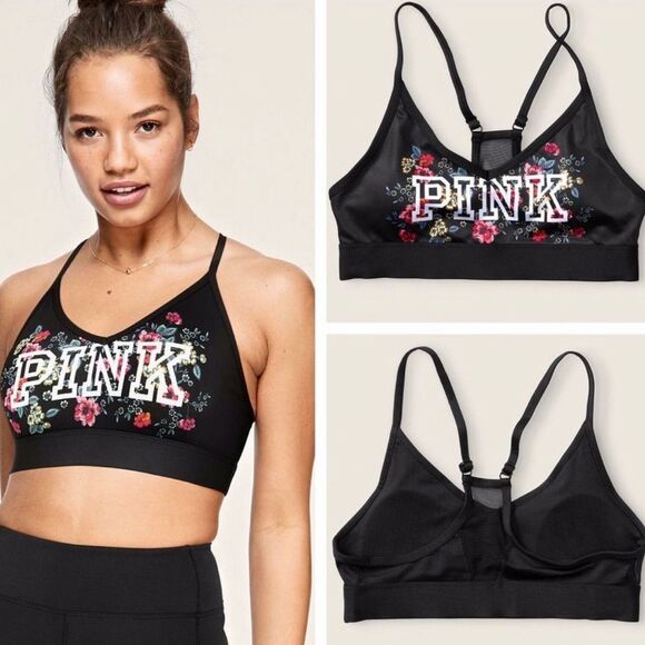 Victoria’s Secret Pink Sports Bra Size Small NEW - Picture 2 of 13